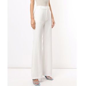 NWOT Cynthia Rowley Nelson Flared Leg Trousers